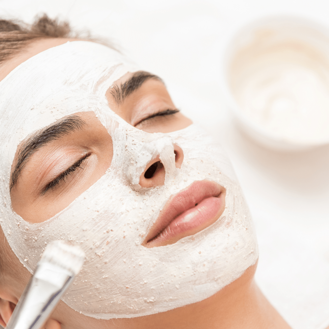 Facial treatment at Celtic Heart Day Spa