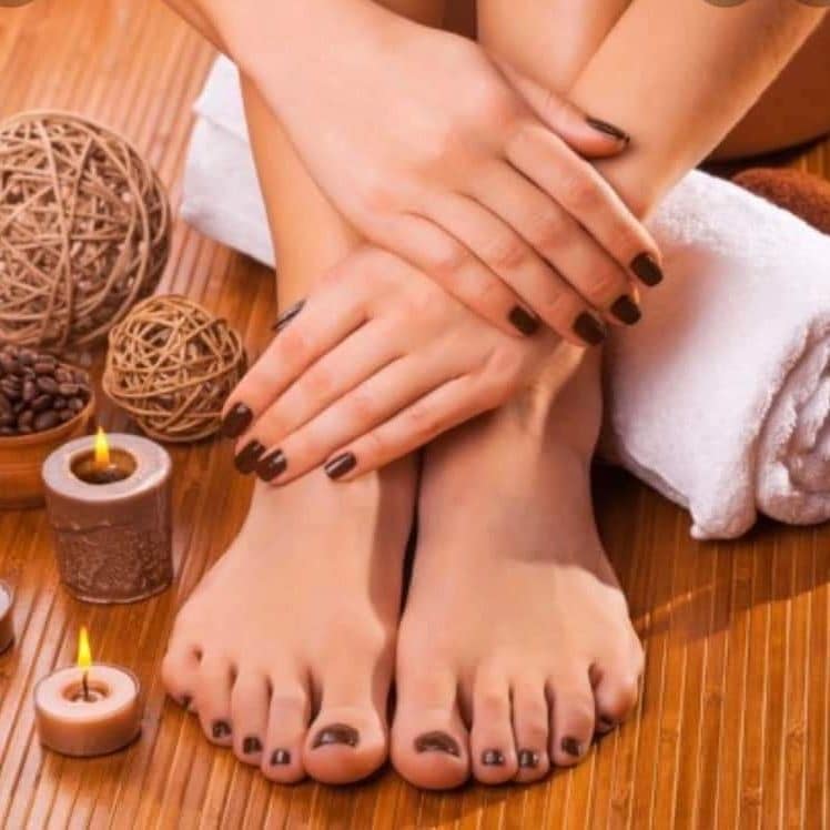 Foot station at Celtic Heart Day Spa